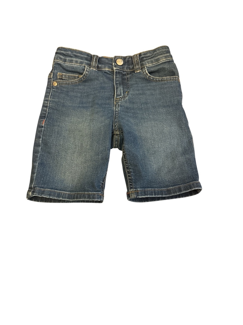 Boden Dark Blue Denim Shorts